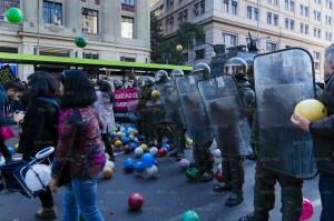 Galería de images del “pelotazo” por la educación 