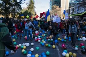 Galería de images del “pelotazo” por la educación 