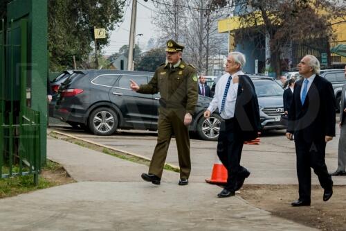 Visita comisaría Huechuraba traz bombazo