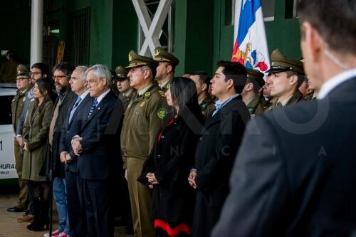 Visita comisaría Huechuraba traz bombazo