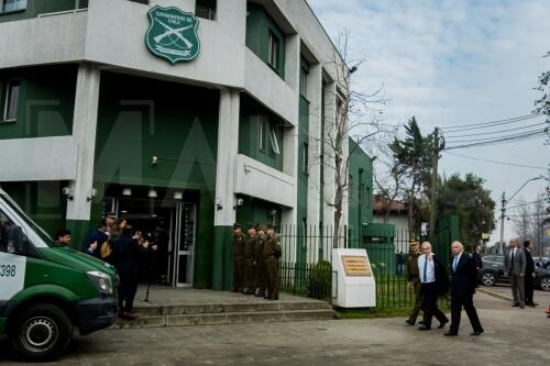 Visita comisaría Huechuraba traz bombazo