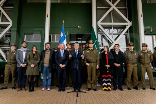 Visita comisaría Huechuraba traz bombazo