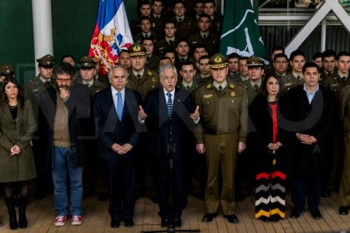 Visita comisaría Huechuraba traz bombazo