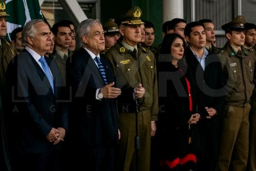 Visita comisaría Huechuraba traz bombazo