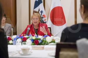 Presidenta Michelle Bachelet visita oficial a Japón-6