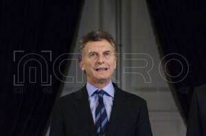 Presidente electo de Argentina es recibido en el Palacio de La Moneda