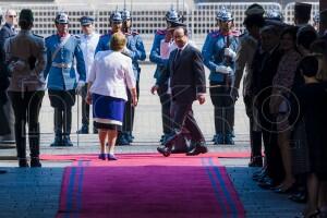 Presidente Francés en visita oficial a Chile