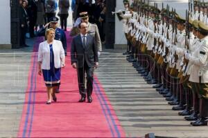 Presidente Francés en visita oficial a Chile