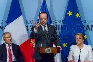 Presidente Francés en visita oficial a Chile