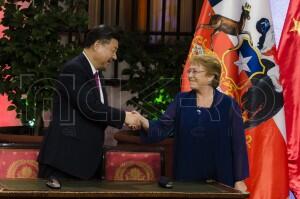 Presidente de China visita Chile