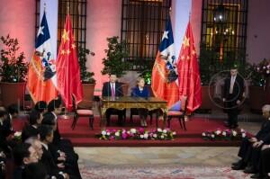 Presidente de China visita Chile