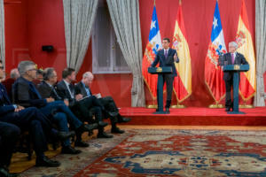 Presidente de España Pedro Sánchez visita Chile-15