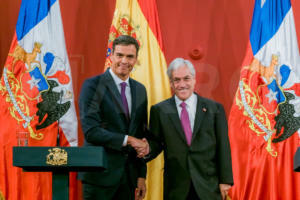 Presidente de España Pedro Sánchez visita Chile-16