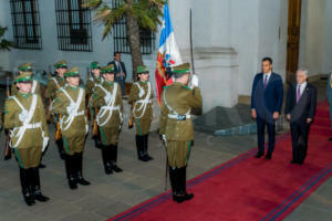 Presidente de España Pedro Sánchez visita Chile-2