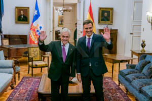 Presidente de España Pedro Sánchez visita Chile-3