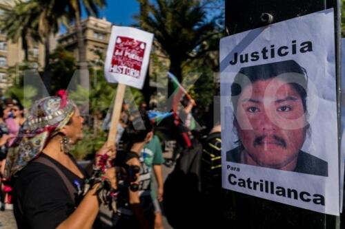 Primer aniversario asesinato Camilo Catrillanca