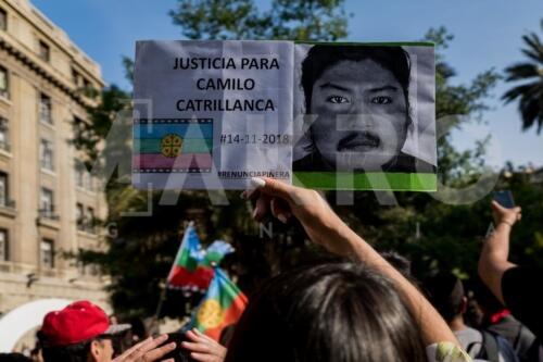 Primer aniversario asesinato Camilo Catrillanca