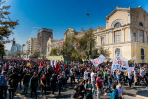 Protesta estudiantial contra el lucro en la educación-14