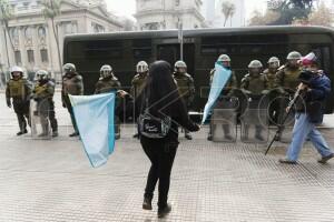 Protesta estudiantil en Santiago