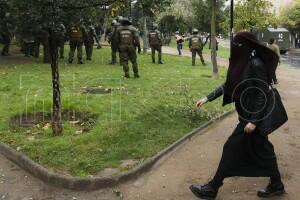 Protesta estudiantil en Santiago