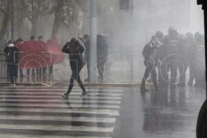 Protesta estudiantil en Santiago