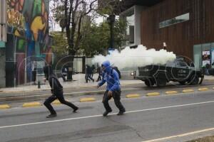 Protesta estudiantil en Santiago