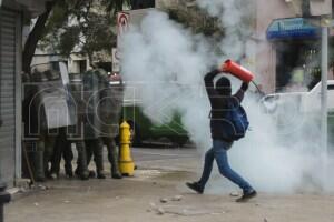 Protesta estudiantil en Santiago-9