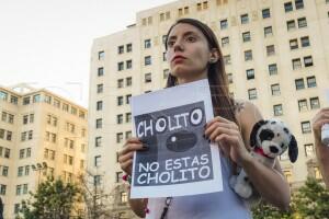 Protesta por Cholito