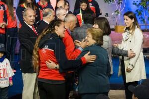 Reciben a deportistas que participaron  en los Panamericanos Toronto 2015