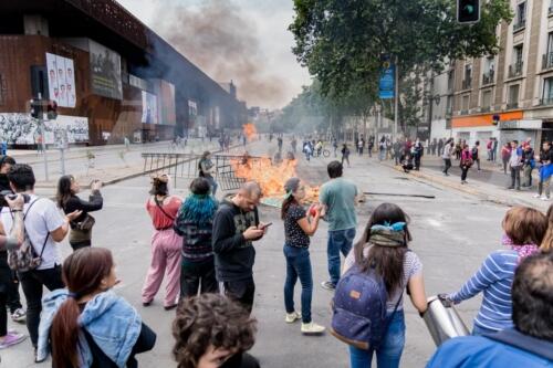 Segundo día de protestas tras declaración de Estado de Emergencia