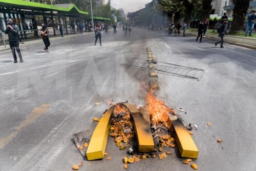 Segundo día de protestas tras declaración de Estado de Emergencia