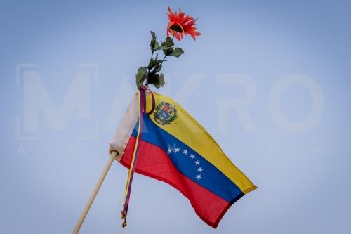 Venezolanos en Chile salen a manifestar nuevamente su apoyo a Guaidó