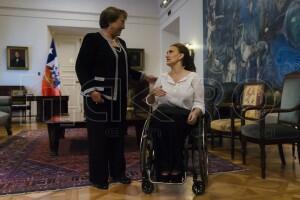 Vicepresidenta de Argentina visita Chile
