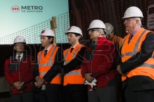 Visita a obras de futura estación de las Líneas 3 y 6 del Metro