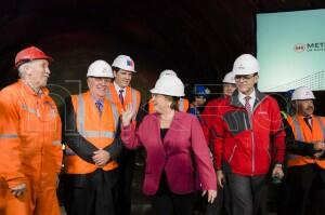 Visita a obras de futura estación de las Líneas 3 y 6 del Metro