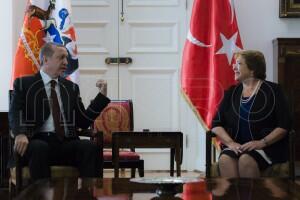 Visita oficial del Presidente de Turquía en Chile