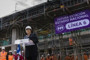 Visita a futura estación Estadio Nacional del metro-12