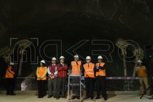 Visita a futura estación Estadio Nacional del metro-16