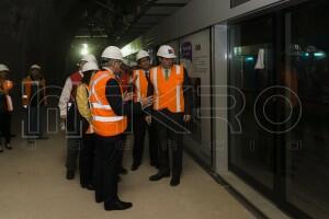 Visita a futura estación Estadio Nacional del metro-18