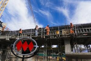 Visita a futura estación Estadio Nacional del metro-2