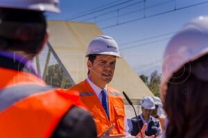 Visita obras estación multimodal Lo Valledor