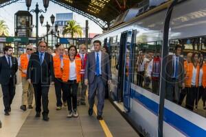 Visita obras estación multimodal Lo Valledor