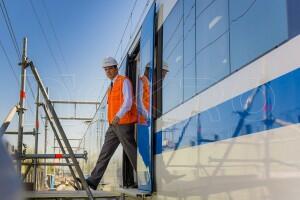 Visita obras estación multimodal Lo Valledor