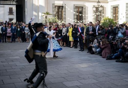 Celebración Fiestas Patrias Palacio La Moneda 2019