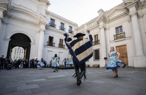 Celebración Fiestas Patrias Palacio La Moneda 2019