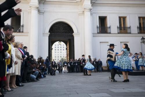 Celebración Fiestas Patrias Palacio La Moneda 2019